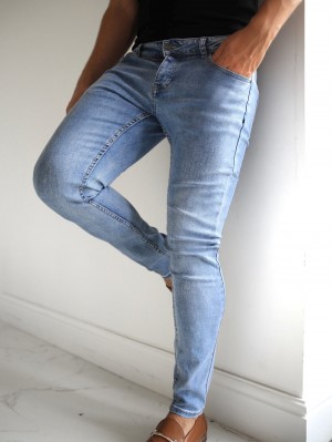Blakely Vol. 7 Skinny Jeans Głęboka Niebieskie | 028439-MYG