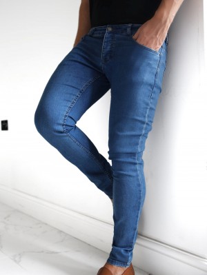 Blakely Vol. 7 Skinny Jeans Niebieskie | 803425-SBF