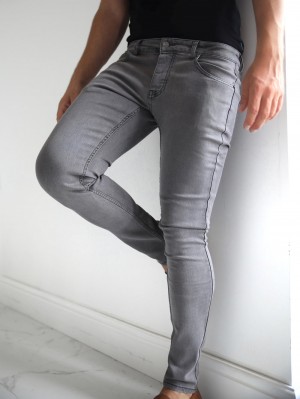 Blakely Vol. 7 Skinny Jeans Szare | 605487-WLF